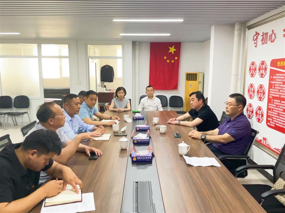 學黨史，辦實事 濟南產(chǎn)發(fā)集團到楚莊村黨支部走訪調研